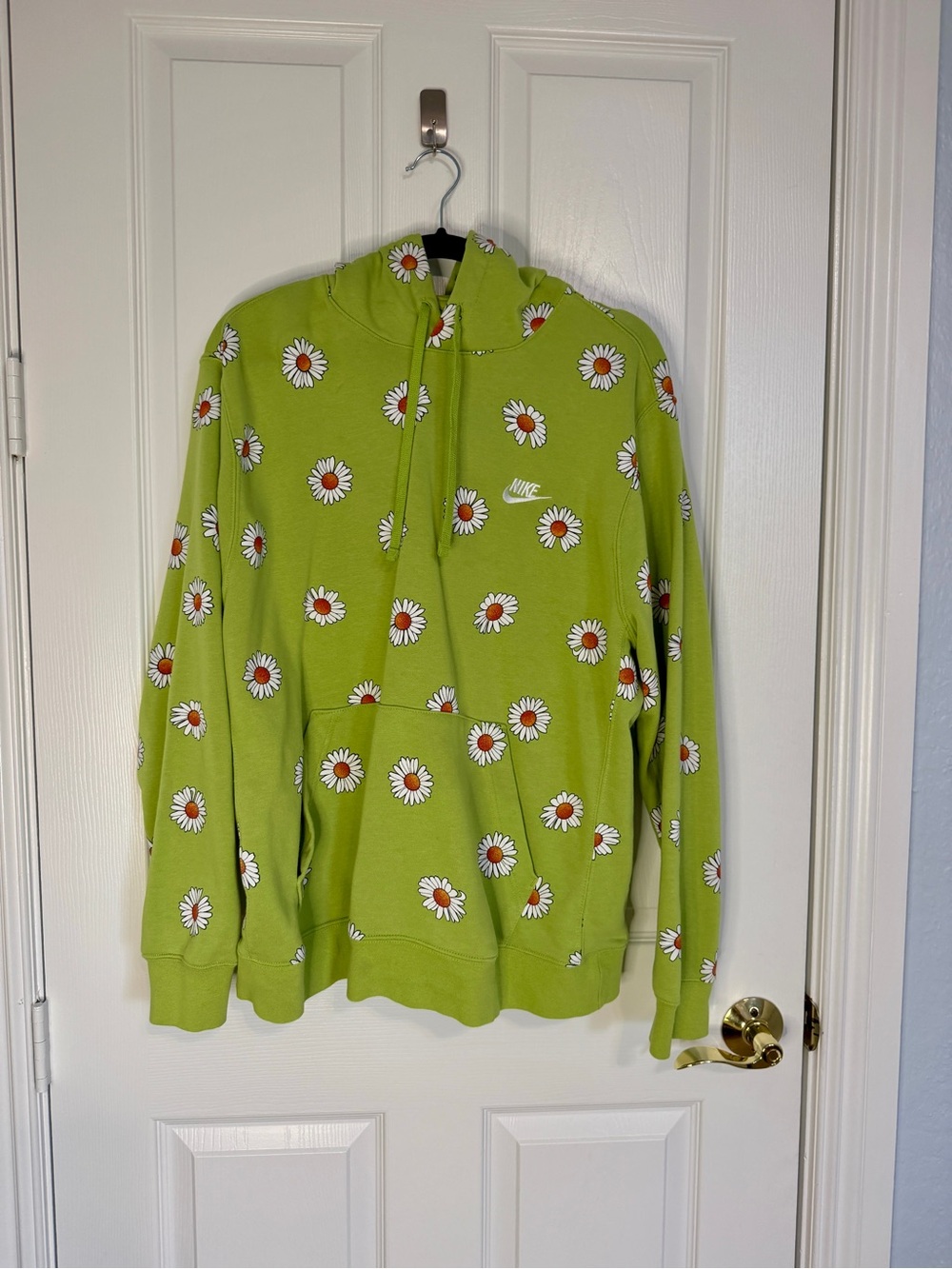 Nike Lime Green Daisy Hoodie - Picture 5 of 8